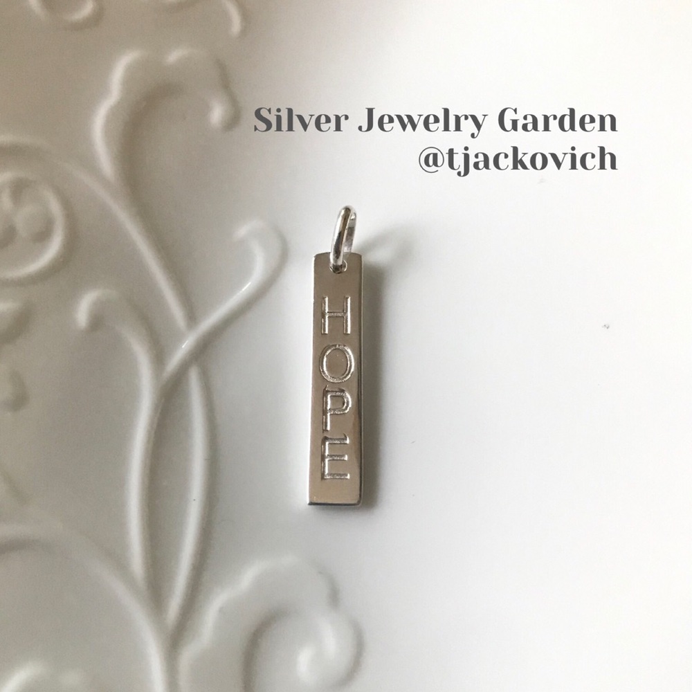 “Hope” Sterling Silver Pendant